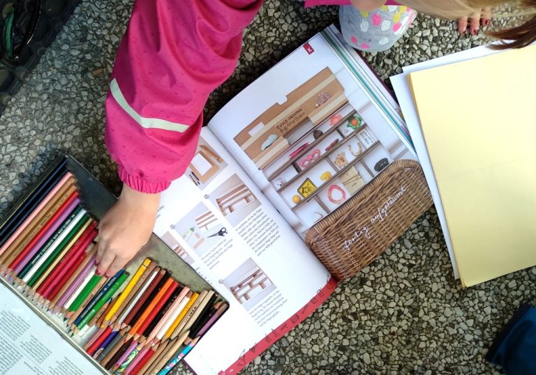 Das große Werkbuch für Kinder gibt Dir coole Ideen für Upcycling-Projekte mit Kindern.