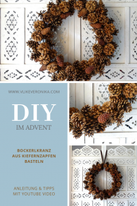 Basteln mit Zapfen und Bockerl, DIY-Blog Österreich VlikeVeronika