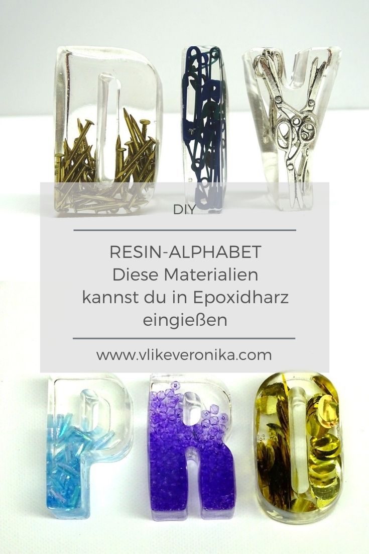 Über 10 tolle Resin Basteltipps auf Deutsch findest du am DIY-Blog VlikeVeronika aus Wien.