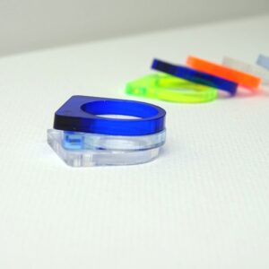 Ringe aus Acrylglas selber machen, Anleitung