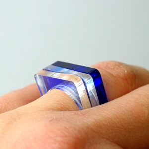 Ringe aus Acrylglas machen: DIY-Anleitung