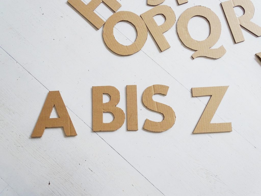 Das Leben findet zwischen 26 Buchstaben statt