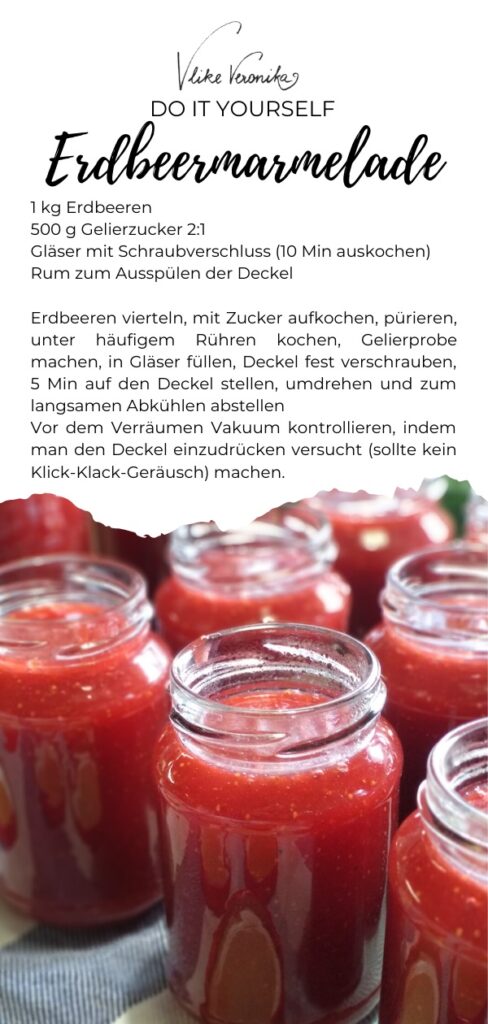 Erdbeermarmelade selber machen