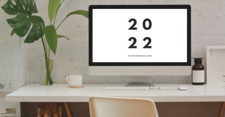 Downloadkalender für 2022 und 2023 im schlichten Design für Office, Familie oder Selbstständige