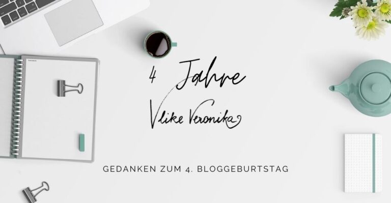 Zum 4. Blogjubiläum erzählt Content Creator:in Veronika Fischer, was sich im letzten Blogjahr getan hat.