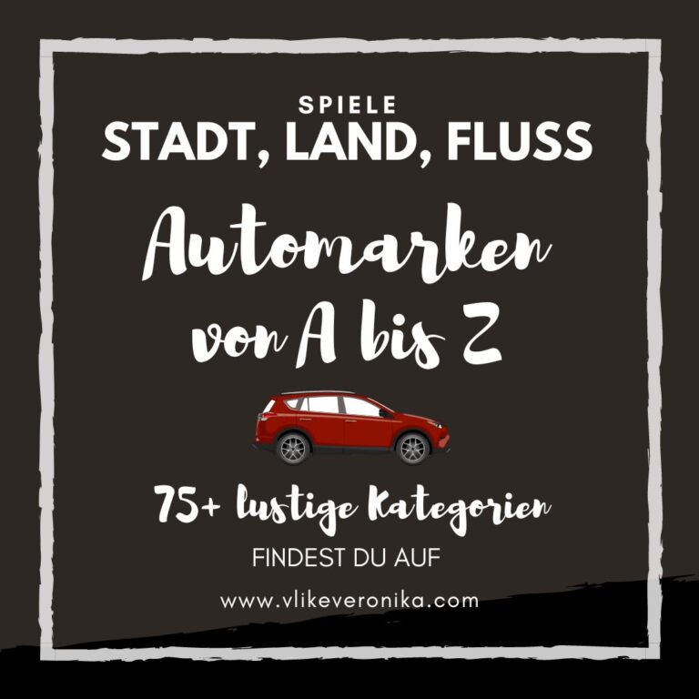 alphabetische Liste von Automarken für Stadt, Land, Fluss: Automarken von A bis Z finden