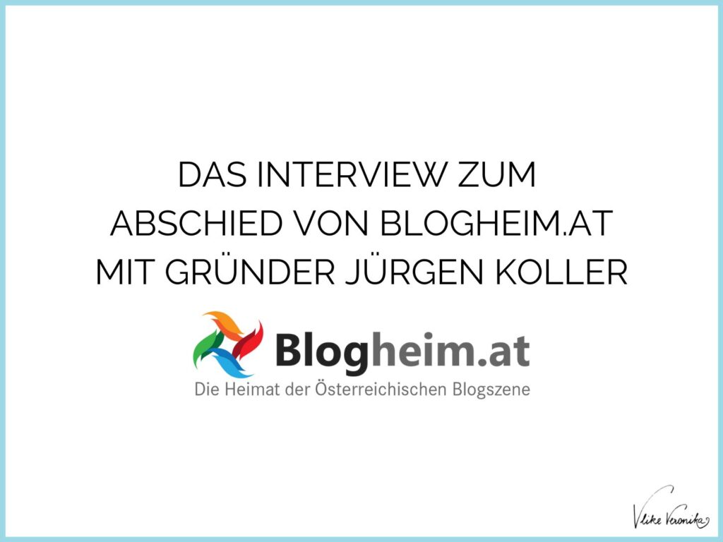 Interview mit Jürgen Koller zum Ende des Blogheimat-Rankings.