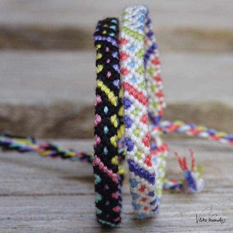 Freundschaftsbänder knüpfen lernen_kleine Raute