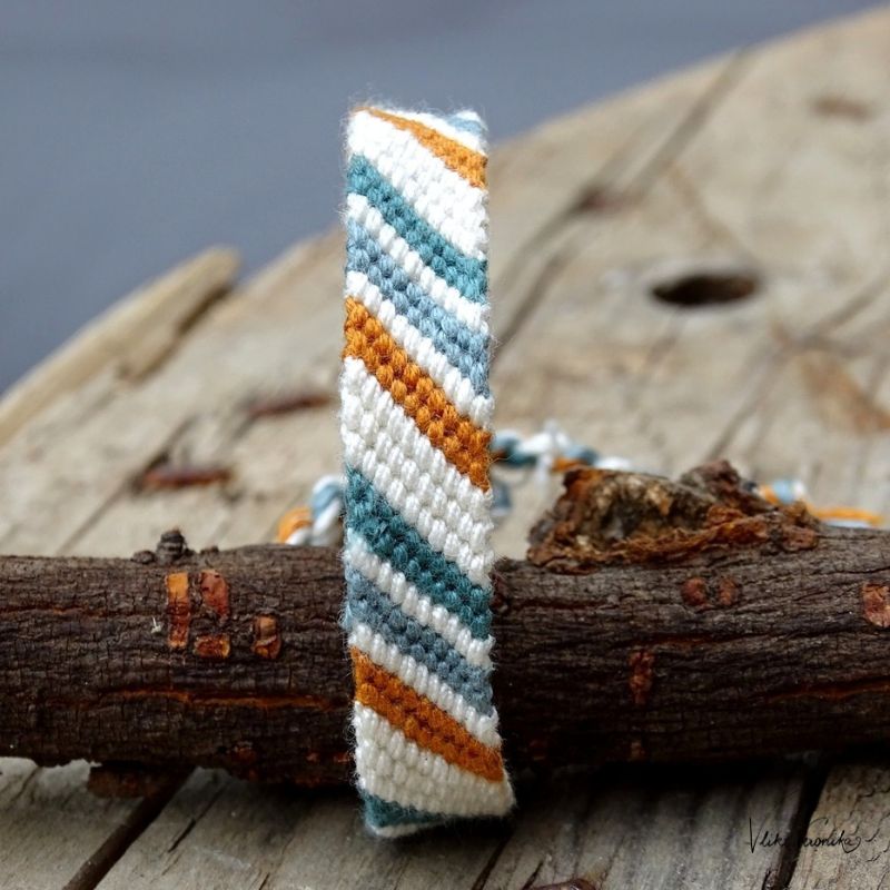 Knüpfanleitung für Anfänger: Streifen knüpfen lernen