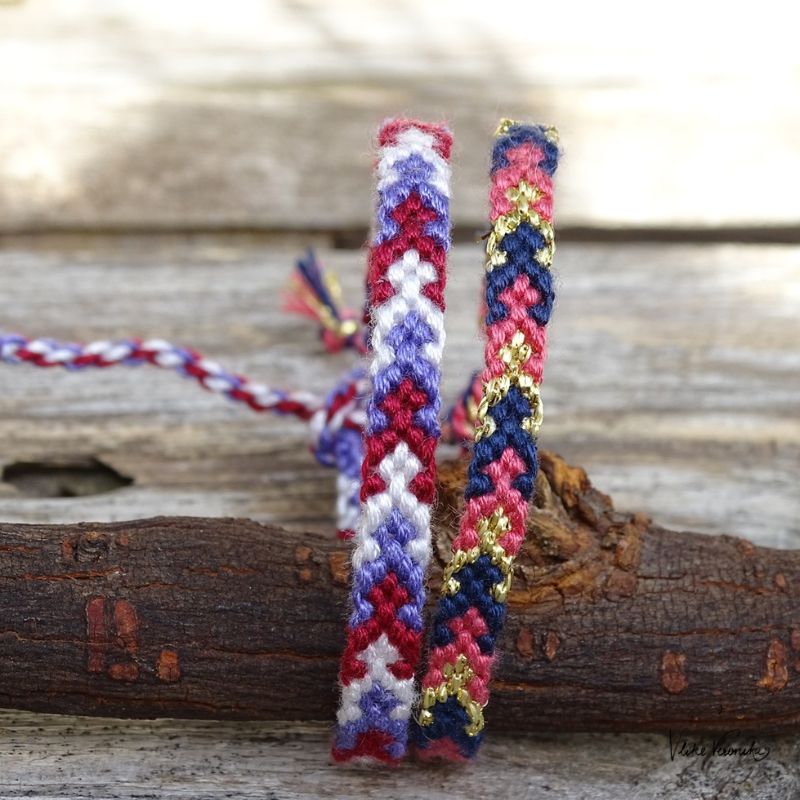 Knüpfanleitung für Anfänger: Froschmuster knüpfen lernen