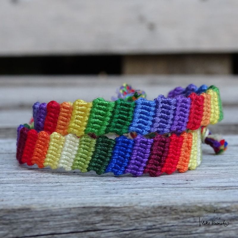 Knüpfanleitung für Anfänger: Flip-Flop-Muster knüpfen lernen