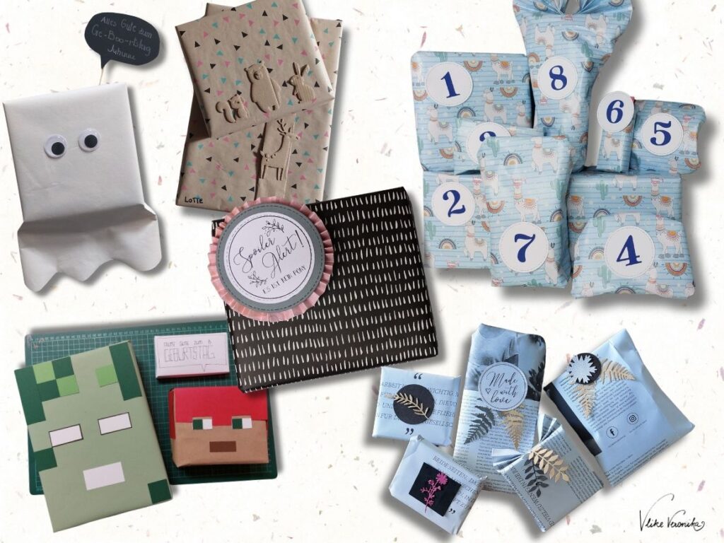 10 Ideen für kreative Geschenkverpackungen